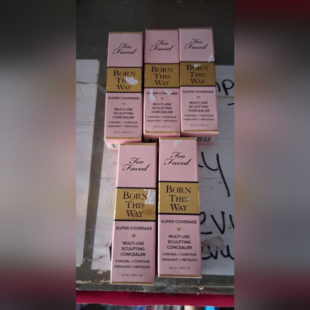 5 too faced foundations in Coco